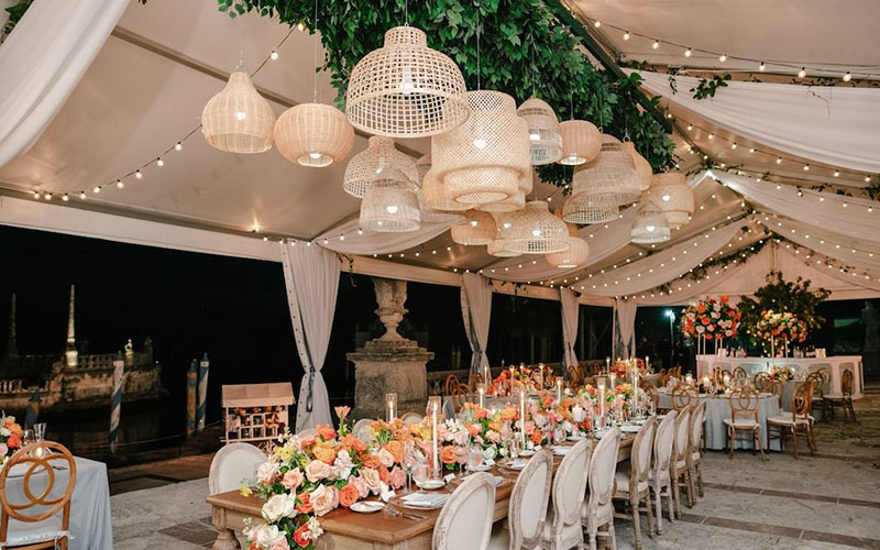 Rattan & Bamboo Pendant Add A Touch Of Natural Charm To Your Party
