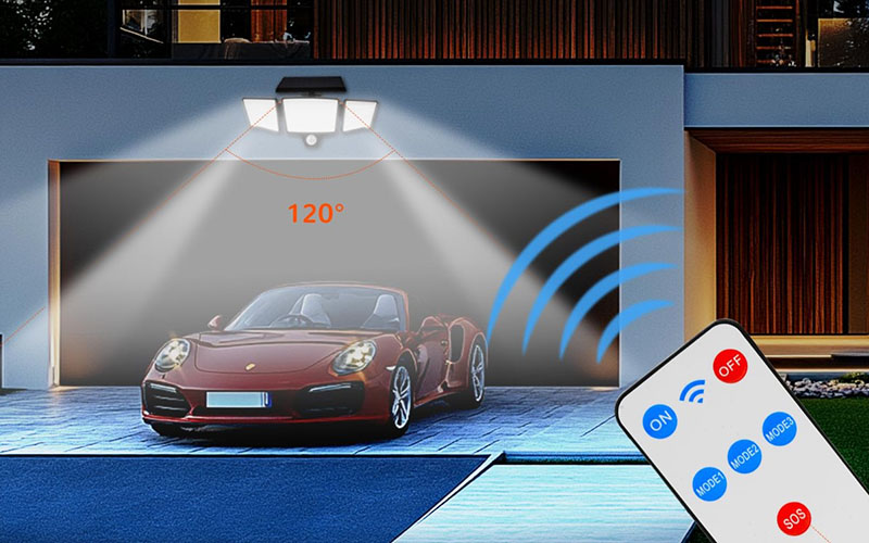 Smart Controls Outdoor Garage Light