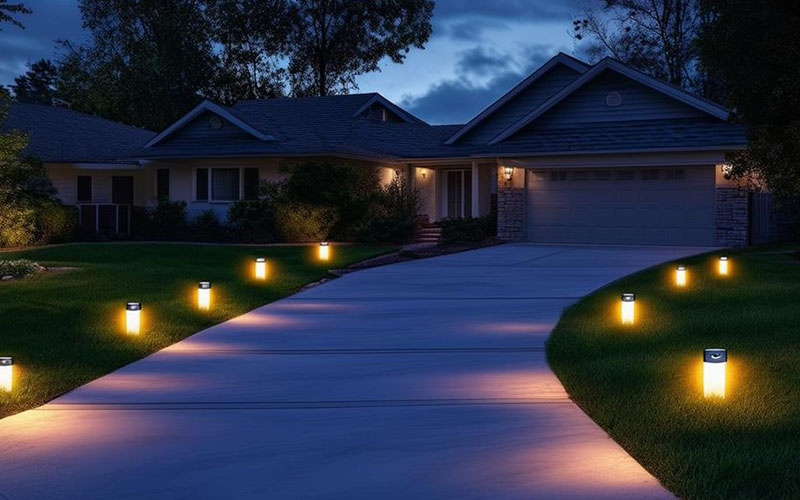 Solar Driveway Lighting Is Eco-friendly And Easy To Install