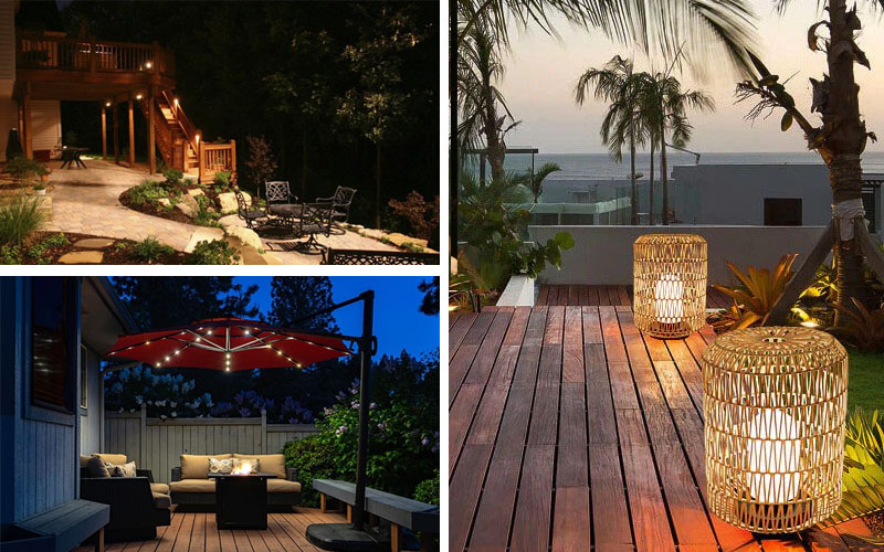 There Are Many Deck Lighting Options For Your Need