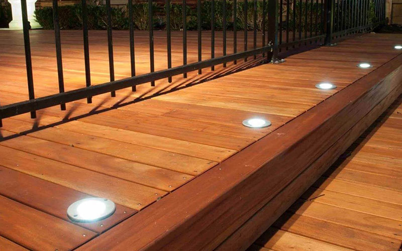 Under Deck Lighting For Hidden Illumination
