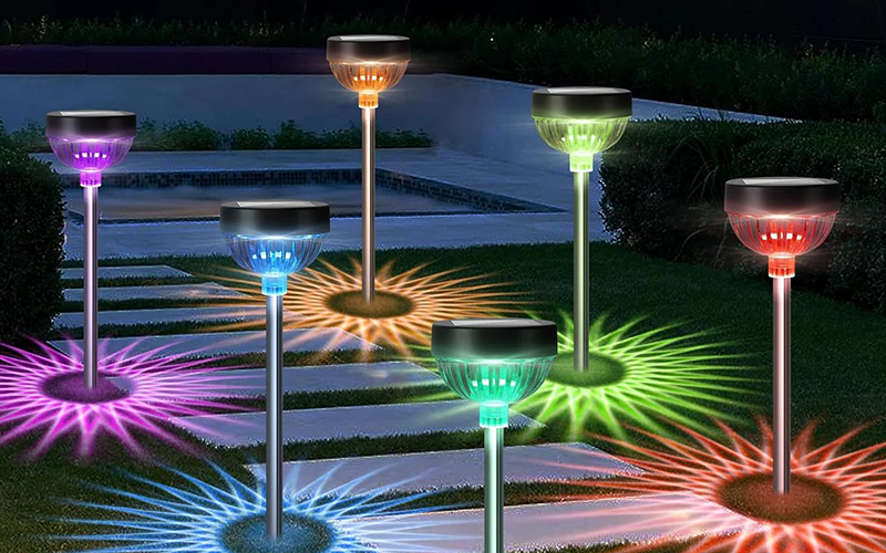 Walkway Color-changing Solar Lights