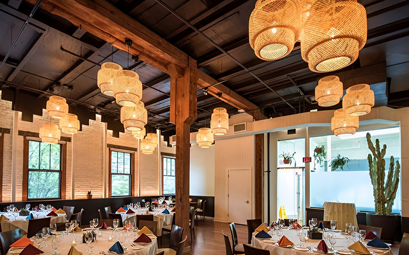 Bamboo Light Adding Warmth And Texture For Your Restaurant
