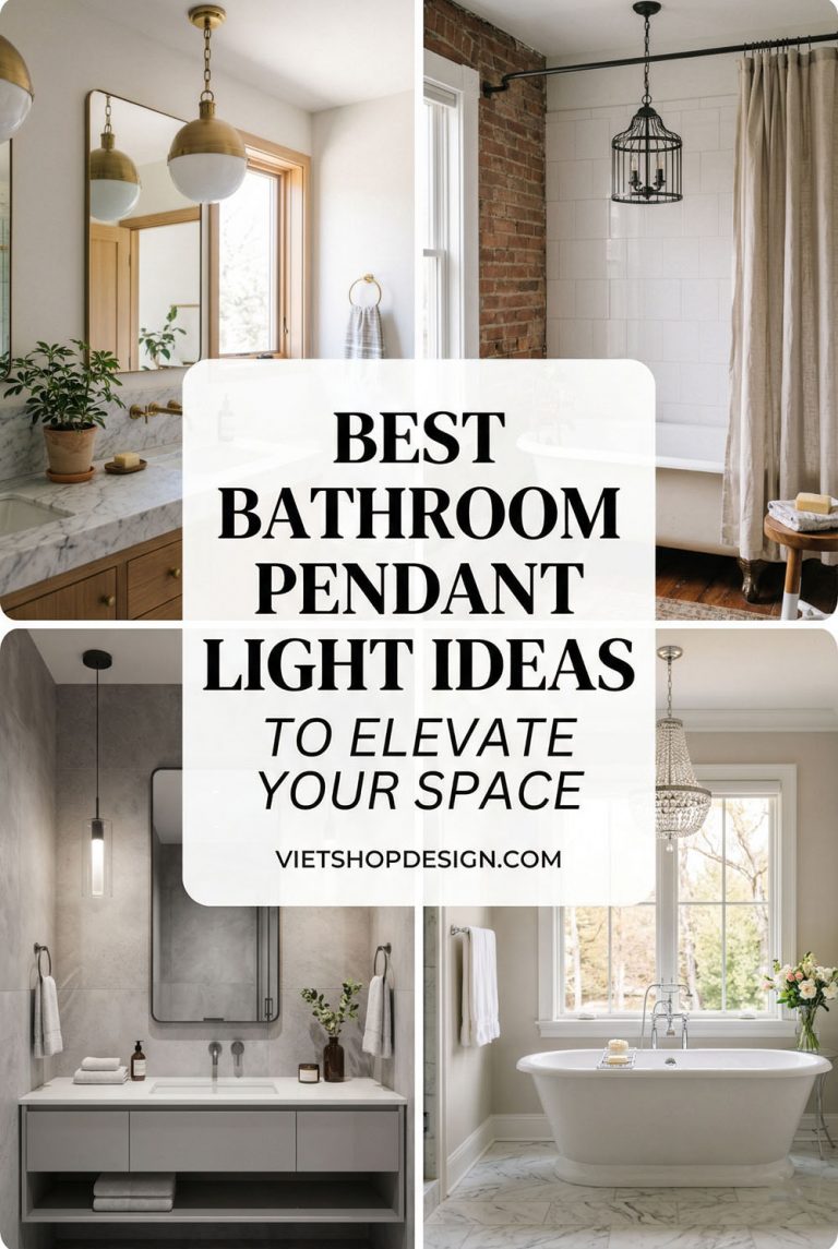 Best Bathroom Pendant Light Ideas to Elevate Your Space