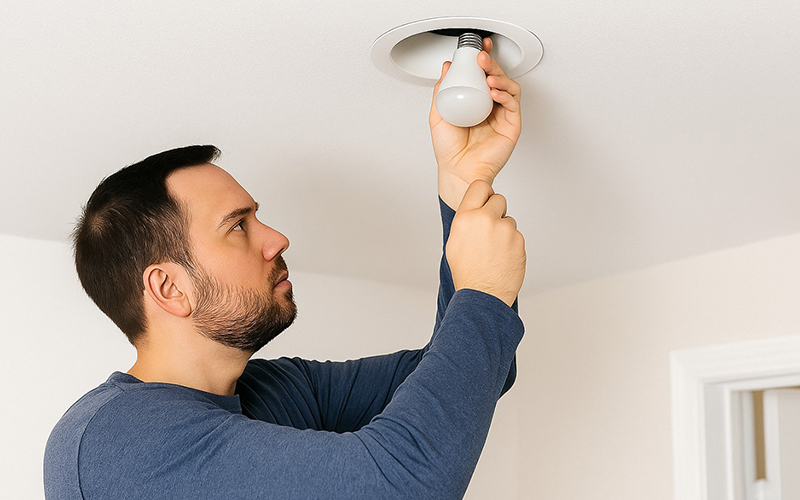 Change A Recessed Light Bulb