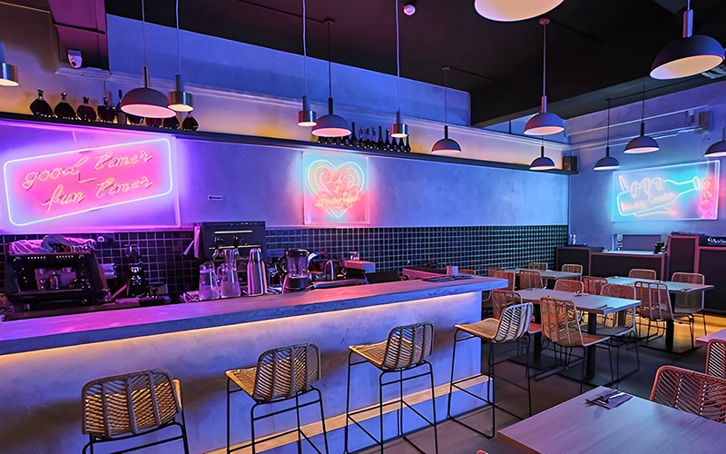 Coffee Shop Led Lighting Ideas