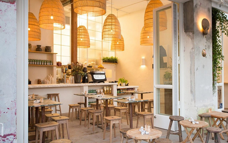 Coffee Shop Rattan Pendant Light For A Natural Vibe