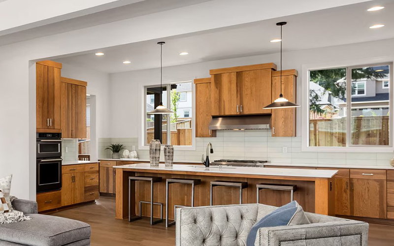 Ensure Balanced Lighting Not Only With Recessed Lights But Also By Other Fixture