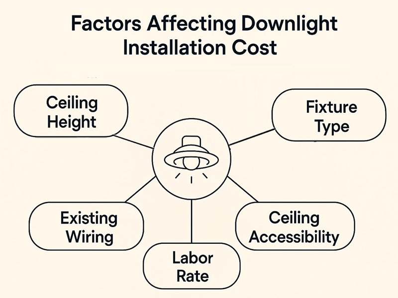 Factors Affect Recessed Lighting Installation Cost