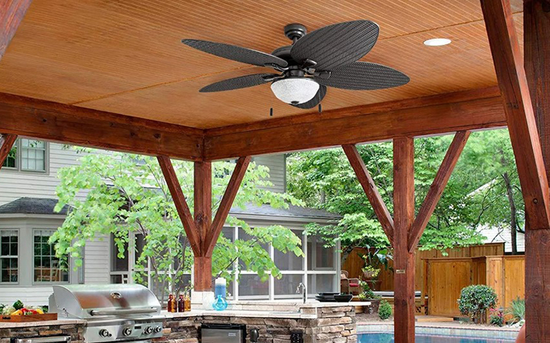 Gazebo Ceiling Fans With Light