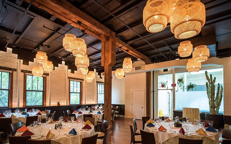Hanging Bamboo Lantern Lampshade For Restaurant