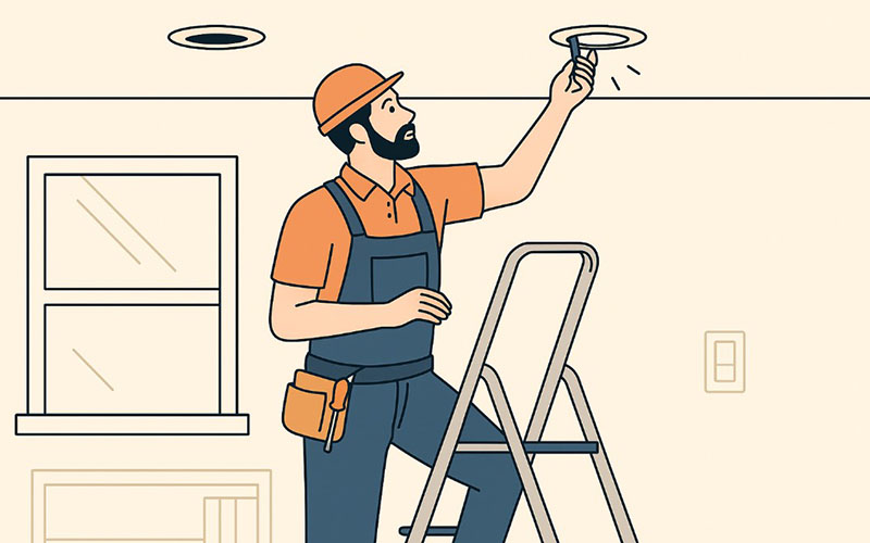 Hire A Professional Electrician To Install Recessed Lighting Quickly And Efficiently