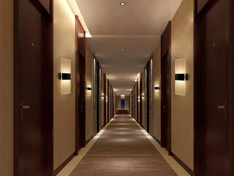 Hotel Wall Lighting In Hallways