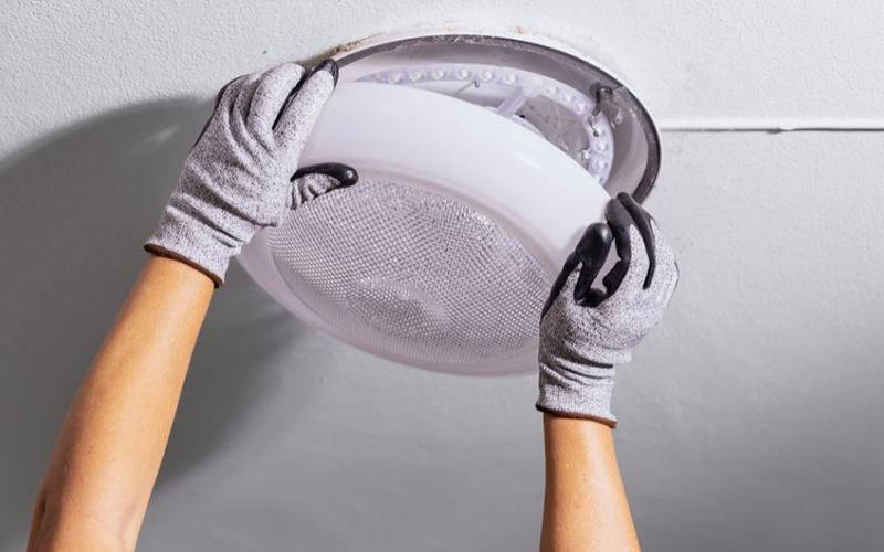 Remove The Ceiling Light Cover