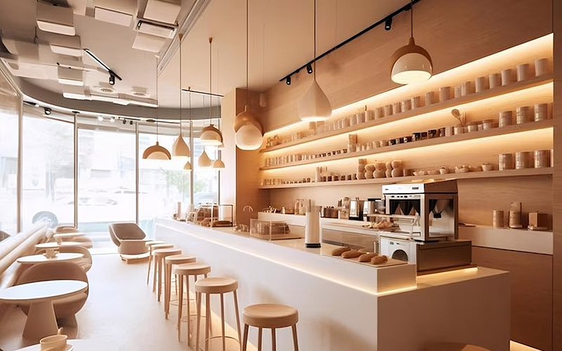 Setup Coffee Shop Layered Lighting For Depth And Ambiance