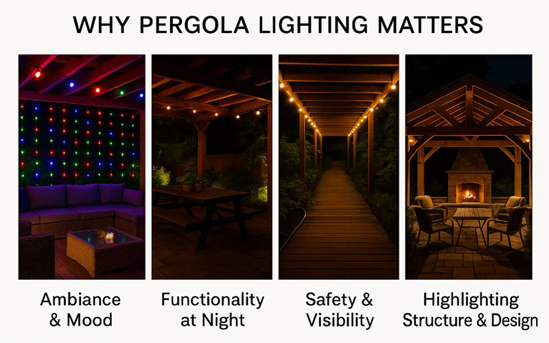 The Reasons Why Pergola Lighting Matters