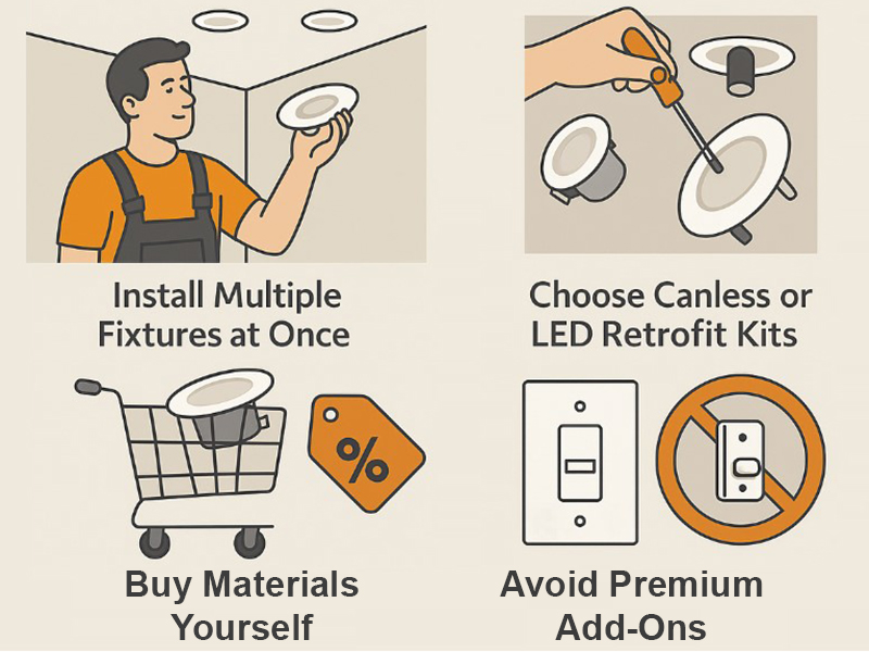 Tips To Save Money On Recessed Lighting Installation