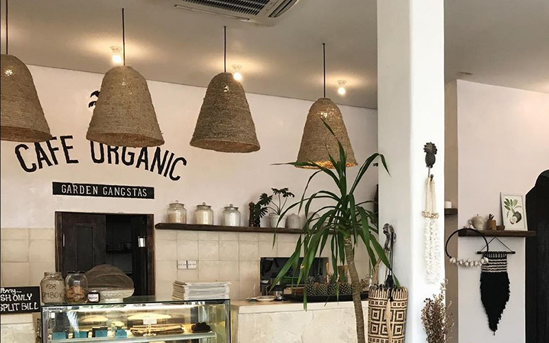 Wicker Rope Pendant Light Coffee Bar