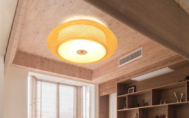 Bamboo Ceiling Lights Are A Perfect Match For Zen-style Interiors