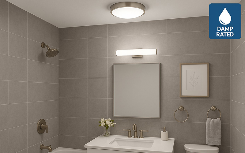 Bathroom Damp Rated Lighting