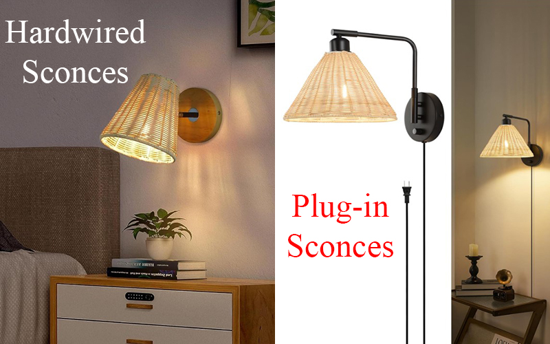 Bedside Wall Sconce And Hardwired Sconces