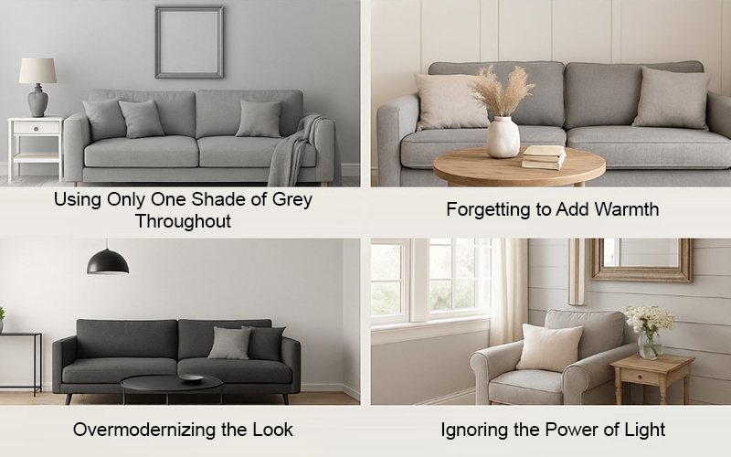 Common Grey Decor Mistakes In Farmhouse Style