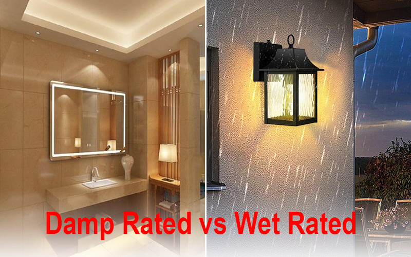 Damp Vs Wet Rated Lights - How To Choose The Right Fixture
