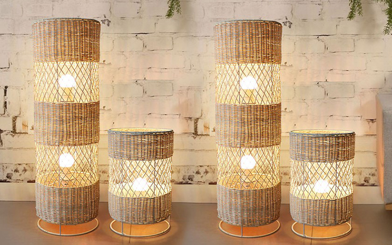 If Impacted, Rattan Floor Lamps Can Become Damaged And May Require Repair