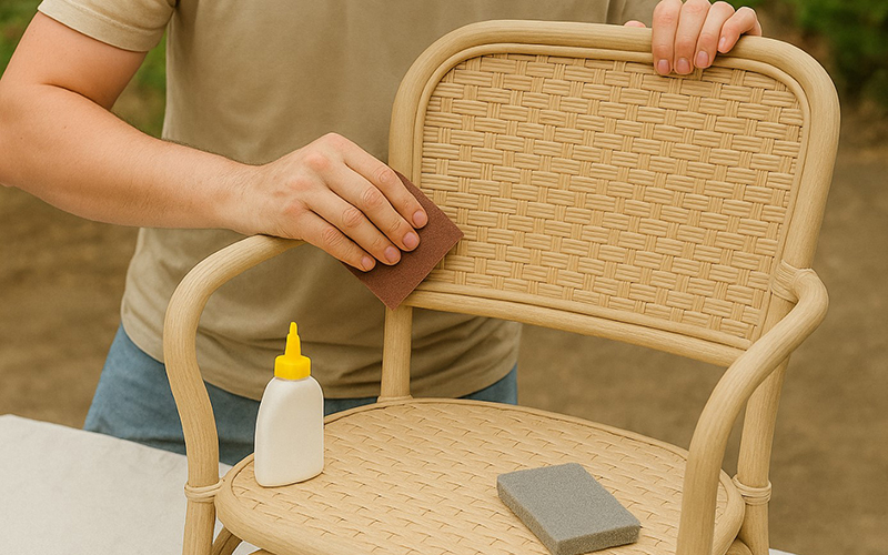 Light Sanding Helps The Paint Bond Better