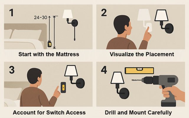 Bedside Sconce Height - Expert Guide to Get It Right