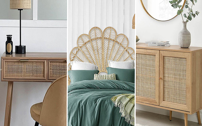Popular Rattan Bedroom Furniture