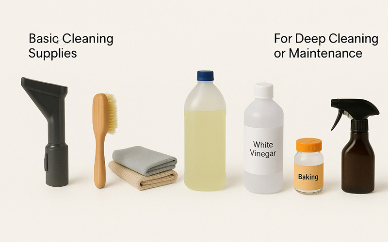 Prepare Some Supplies You’ll Need To Clean Wicker Furniture