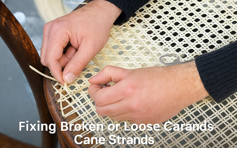 Repair Rattan Furniture-fixing Broken Or Loose Rattan Strands