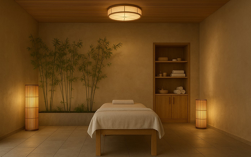 Spas And Wellness Spaces With Zen Style