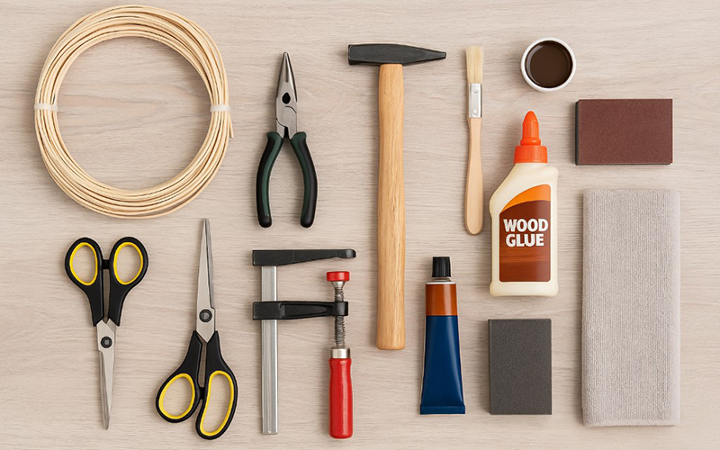 Tools & Materials You’ll Need To Repair Rattan Furniture