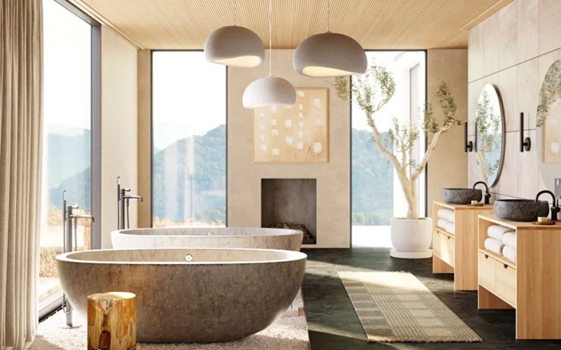 Zen Bathroom Interior Design