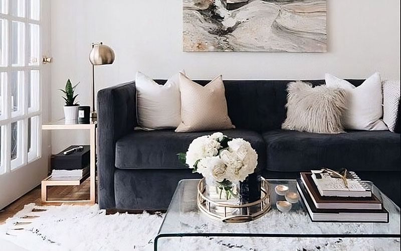 Black Sofa Living Room Ideas Blend Elegance And Versatility