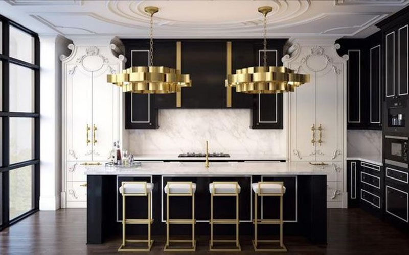 Kitchen Bar Art Deco Pendant Light