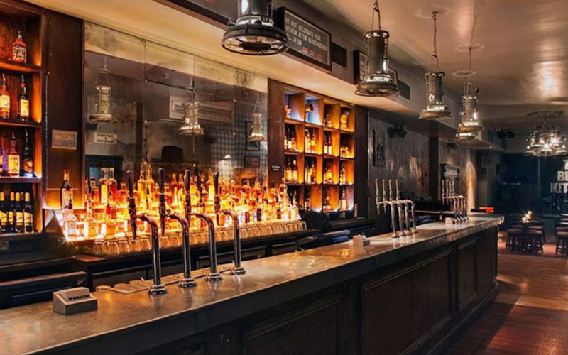 Restaurant Back Bar Lighting Ideas - Told Your Story