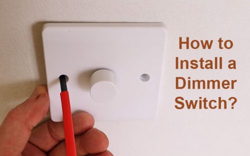 How To Install A Dimmer Switch