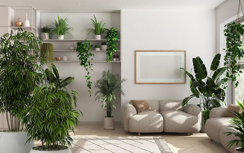 Indoor Plants Are One Of The Most Recognizable Biophilic Design Ideas