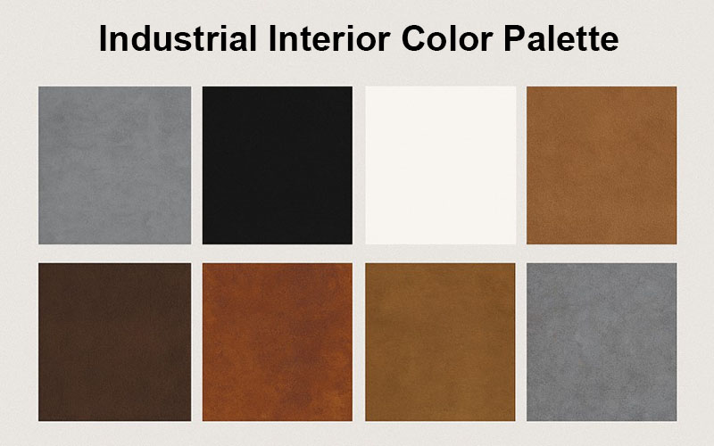 Industrial Interior Color Palette