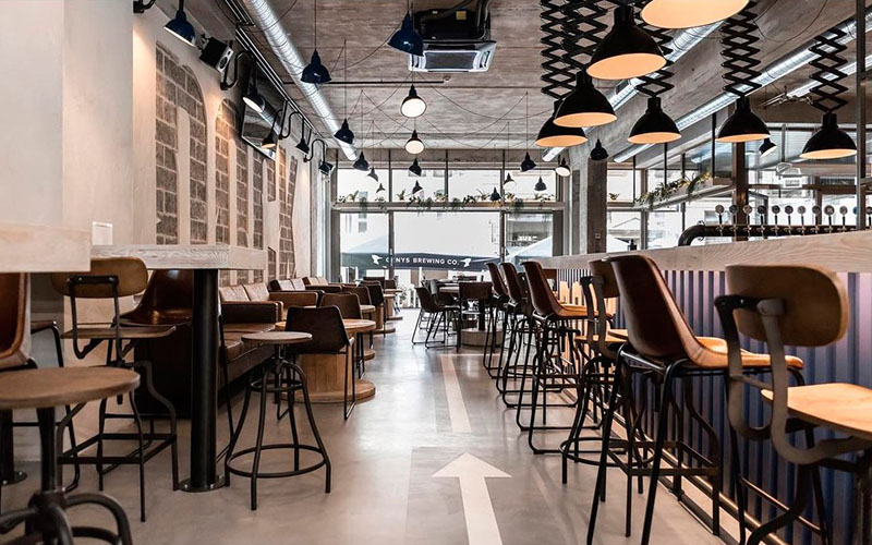 Industrial Interior Design For Restaurants And Cafés