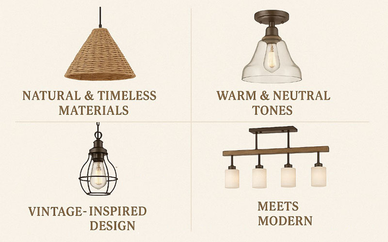 Key Characteristics Of Farmhouse Lighting