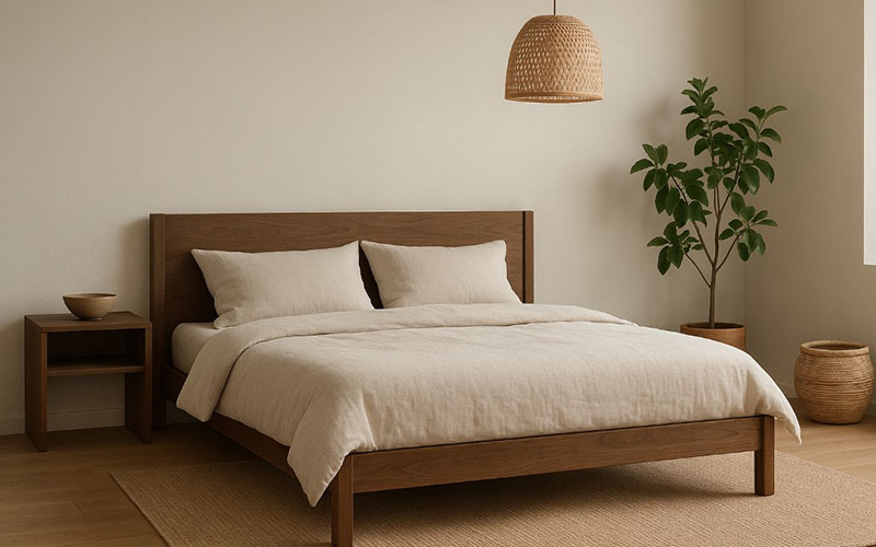 Minimalist Japandi Bedroom And Serene Living