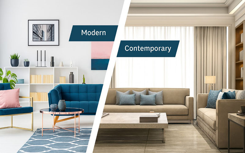 Mixing Modern And Contemporary Design Creates A Harmonious Style