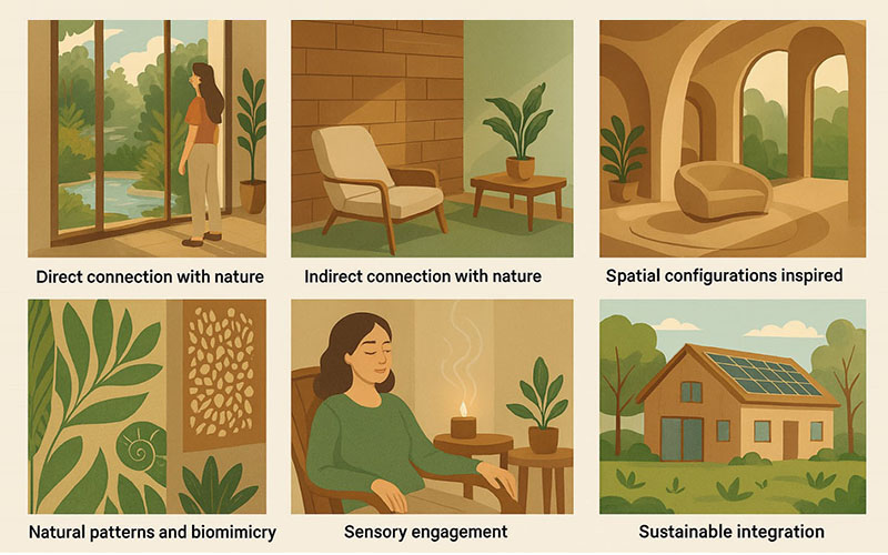 Six Principles Of Biophilic Design