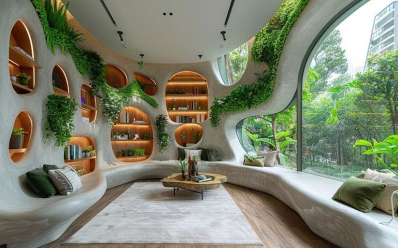 Biophilic Interior Design - Connection Between Indoor And Outdoor