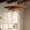 3 Tiered Rattan Pendant Light Bedroom