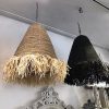 Boho Jute Rope Pendant Light Hanging
